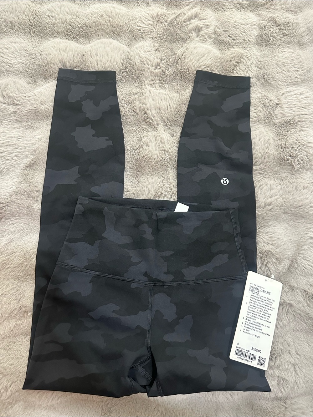 NWT Lululemon Wunder Train HR Tight 25”  Size 4